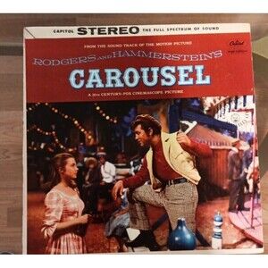 Carousel Motion Picture Stereo Sountrack Audio Vinyl 33 Record SW694 Capitol Rec